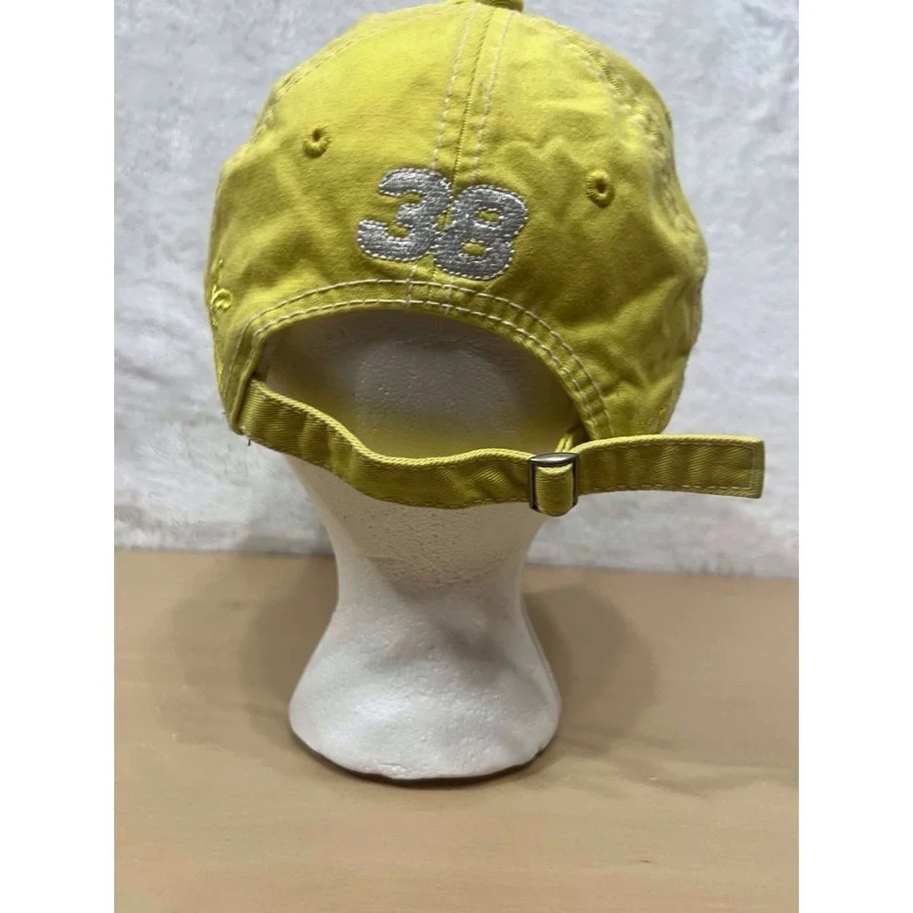 2007‎ M&M's Yellow Rhinestone Adjustable Baseball Cap Chase Authentics